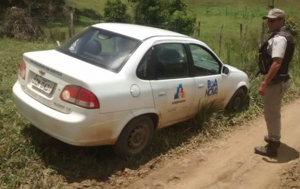 Polícia recupera carro tomado de assalto em Boa Nova